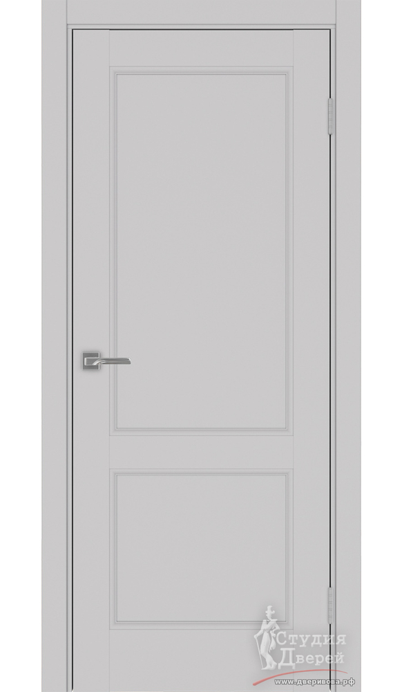 Дверь Турин Neo 502.11 ЭКО-шпон Пепельный Глухое