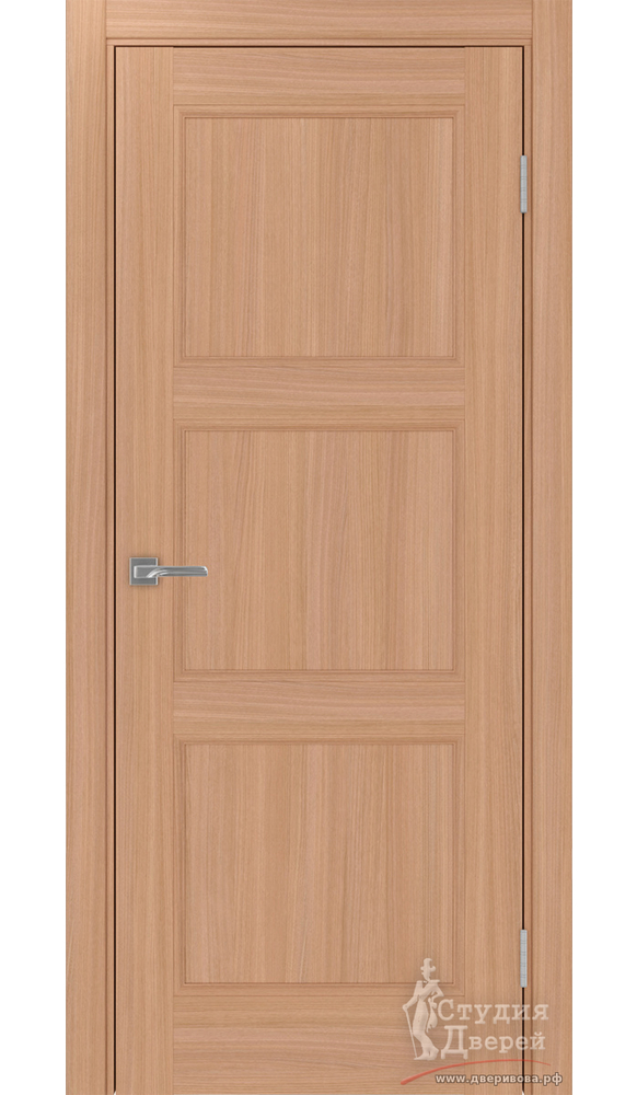 Дверь Турин Neo 530.111 ЭКО-шпон Ясень тёмный Глухое