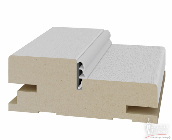 Стойка коробки телескоп. 80*30*2070мм. ЭКО-шпон Пепельный