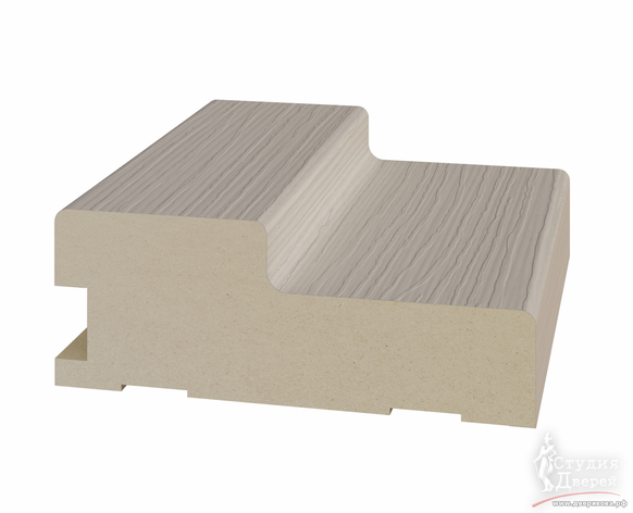 Стойка коробки 70*26*2070мм. ЭКО-шпон Ясень перламутровый