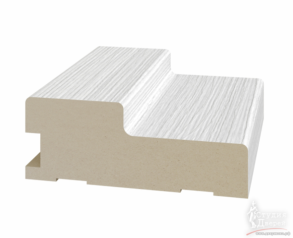 Стойка коробки 70*26*2070мм. ЭКО-шпон Ясень серебристый