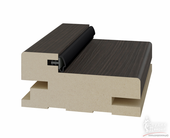 Стойка коробки телескоп. 65*30*2400мм. ЭКО-шпон Венге FL