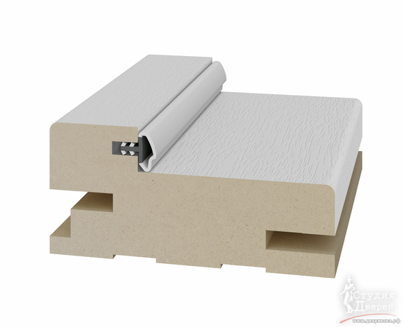 Стойка коробки телескоп. 65*30*2400мм. ЭКО-шпон Пепельный