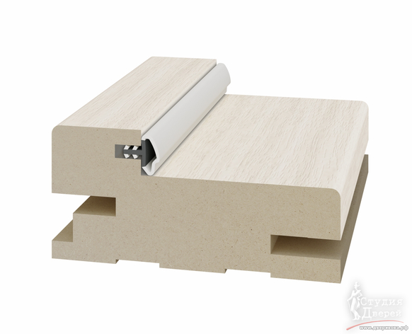 Стойка коробки телескоп. 65*30*2400мм. ЭКО-шпон Ясень светлый