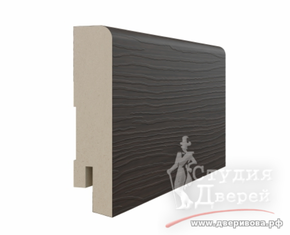 Плинтус 70*16*2070мм. ЭКО-шпон Венге FL