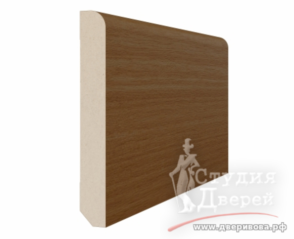 Плинтус 70*10*2070мм. ЭКО-шпон Орех NL