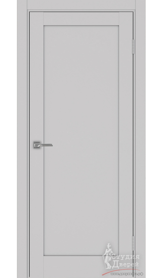 Турин 501.1 ЭКО-шпон Пепельный Глухое