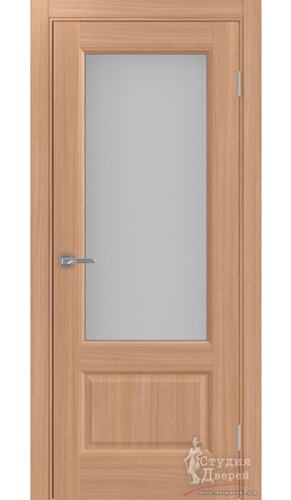 Дверь Тоскана Neo 640.21 ЭКО-шпон Ясень тёмный стекло Пунта бесцветное