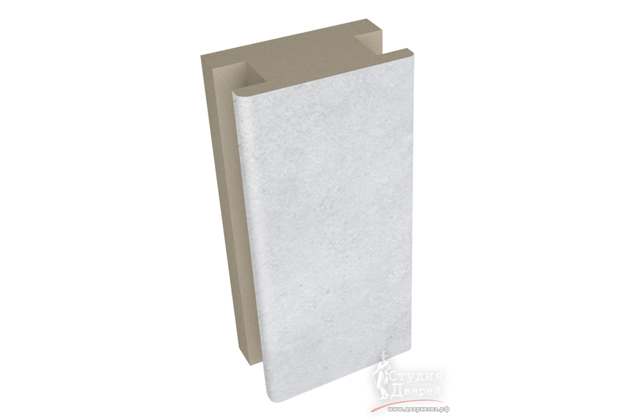 Адаптер добор/добор телеск. ПВХ 38х22х2070 Бетон светлый