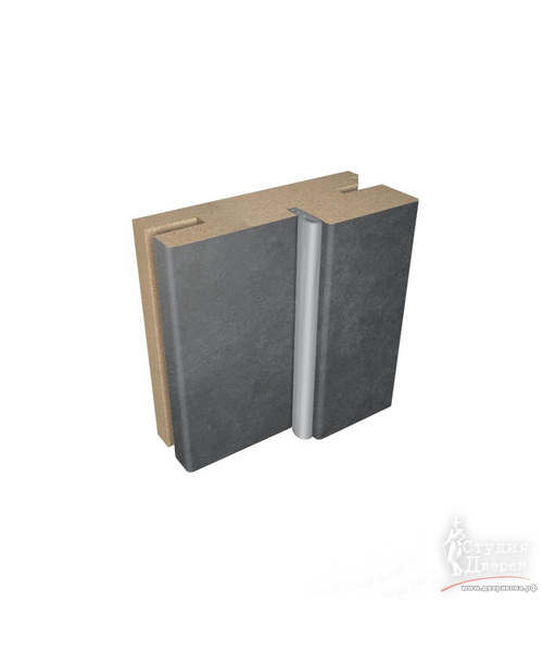 3мм ДК ТЕЛЕСКОП с УПЛ 32х74х2050 ПВХ Бетон темный