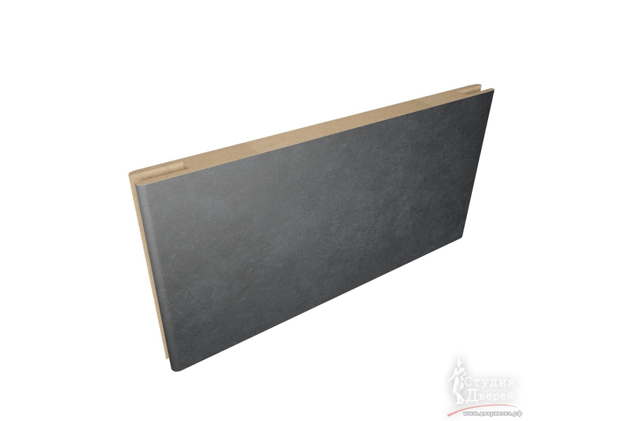 3мм Добор ТЕЛЕСКОП 10х200х2050 ПВХ Бетон темный