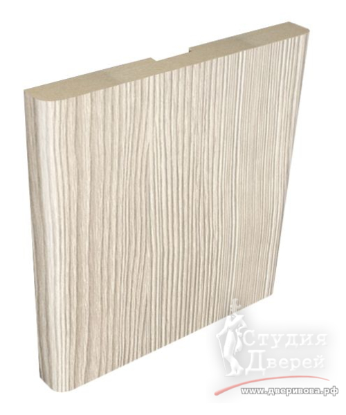 Наличник ПЛОСК 8х70х2150 ПВХ Ясень латте