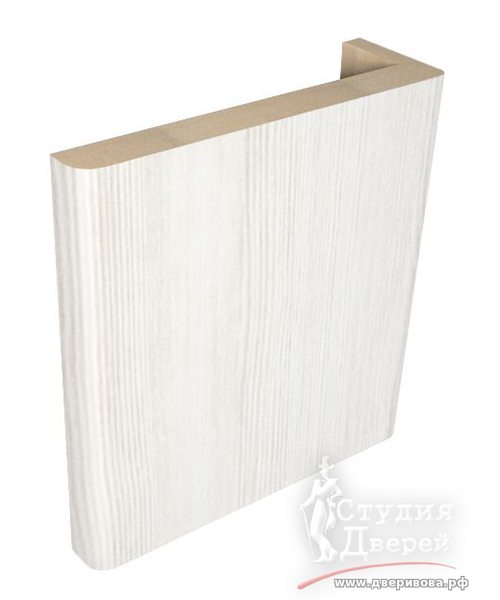 3мм Наличник ТЕЛЕСКОП 8х70х2150 ПВХ Ясень снежный