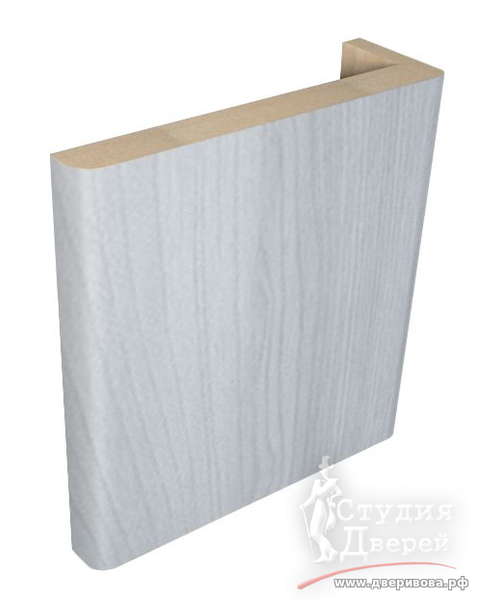 3мм Наличник ТЕЛЕСКОП 8х70х2150 ПВХ Ясень пепельный