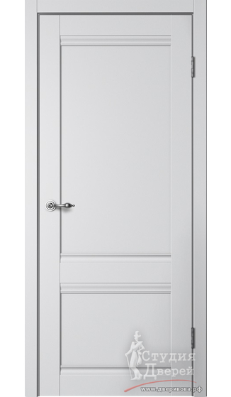 Полотно дверное CLASSIC C01 Эмалит серебристый