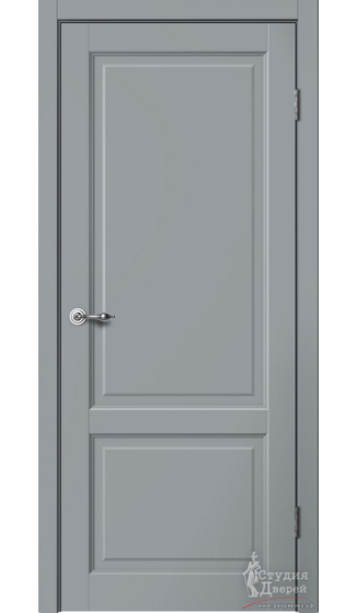 Полотно дверное CLASSIC C02 Эмалит серый