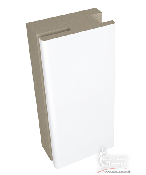 Адаптер добор/наличник телеск. 38х22х2070 Эмалит белый