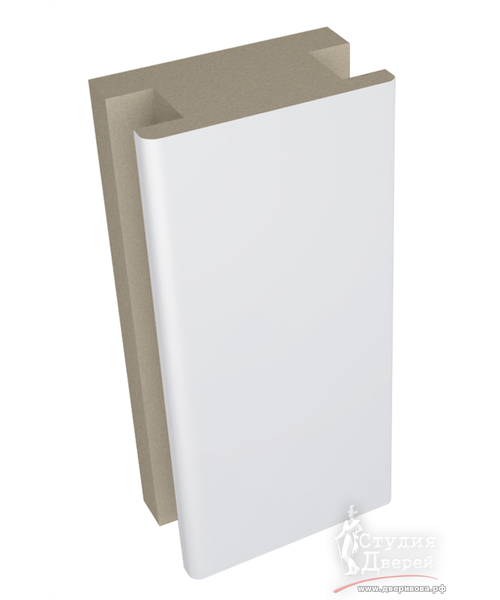 Адаптер добор/добор телеск. 38х22х2070 Эмалит серебристый