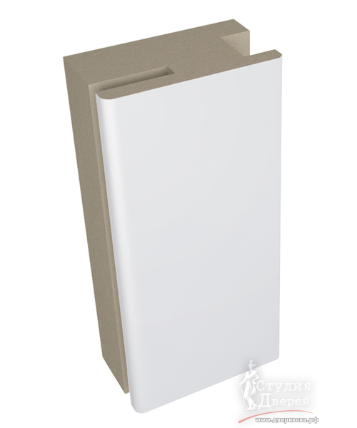 Адаптер FlyDoors добор/наличник телеск. 38х22х2070 Эмалит серебристый