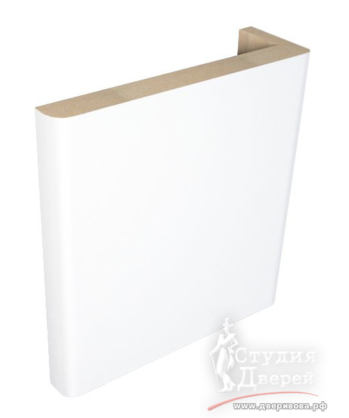 Наличник ТЕЛЕСКОП Эмалит БЕЛЫЙ 2150х70х8 (M)