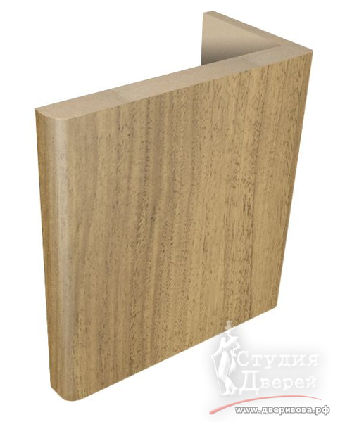 Наличник ЕВРОТЕЛЕСКОП 8х70х2150 ПВХ Дуб европейский