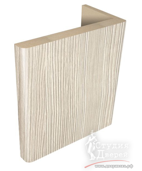 Наличник ЕВРОТЕЛЕСКОП 8х70х2150 ПВХ Ясень латте