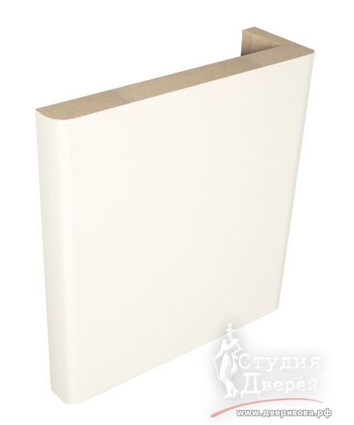 Наличник ЕВРОТЕЛЕСКОП 8х70х2150 Эмалит ваниль