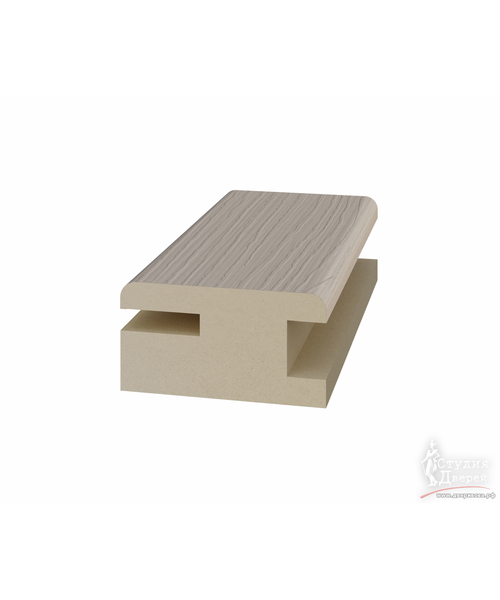 Адаптер добора телескоп. 38*20*2070мм ЭКО-шпон Ясень перламутровый