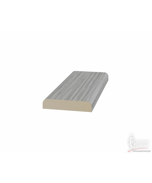Притворная планка 30*6*2070мм ЭКО-шпон Дуб серый FL