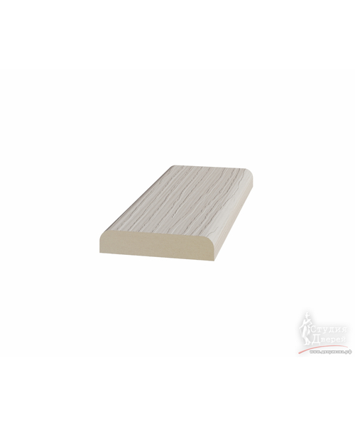 Притворная планка 30*6*2070мм ЭКО-шпон Ясень перламутровый