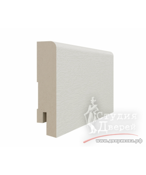 Плинтус 70*16*2070мм ЭКО-шпон Бежевый