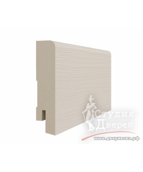 Плинтус 70*16*2070мм ЭКО-шпон Ясень перламутровый