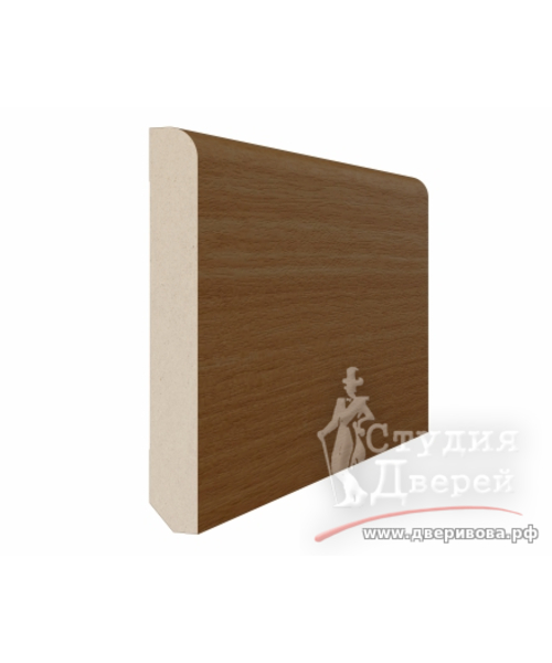 Плинтус 70*10*2070мм ЭКО-шпон Орех NL