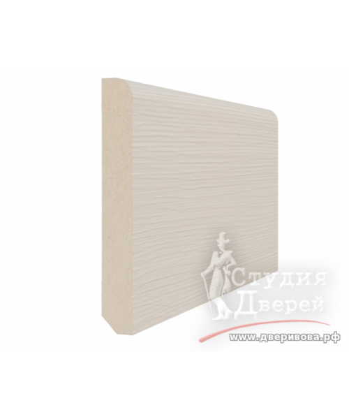 Плинтус 70*10*2070мм ЭКО-шпон Ясень перламутровый