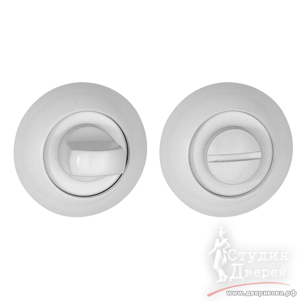 Ручка Punto (Пунто) поворотная BK6.R.TL54 (BK6 TL) WH-19 белый