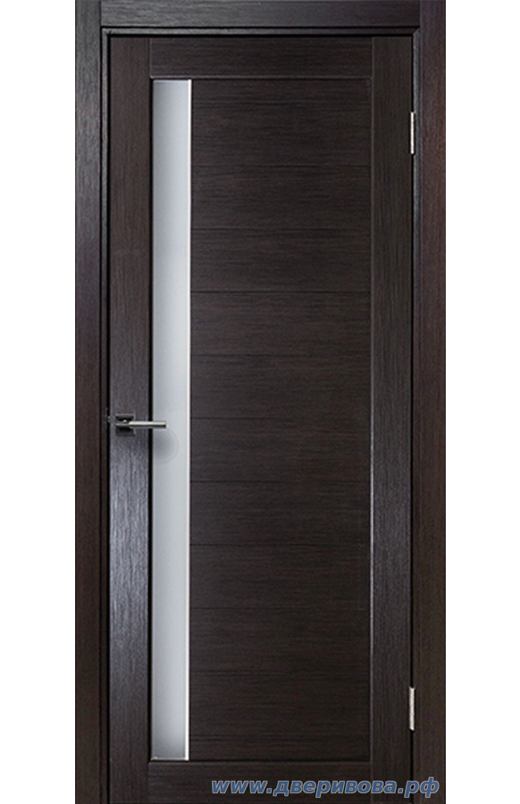 Дверь межкомнатная экошпон Блюм модель ВЕТА Горький шоколад